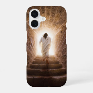 The Ascension – Jesus Walking Into the Light iPhone 16 Case
