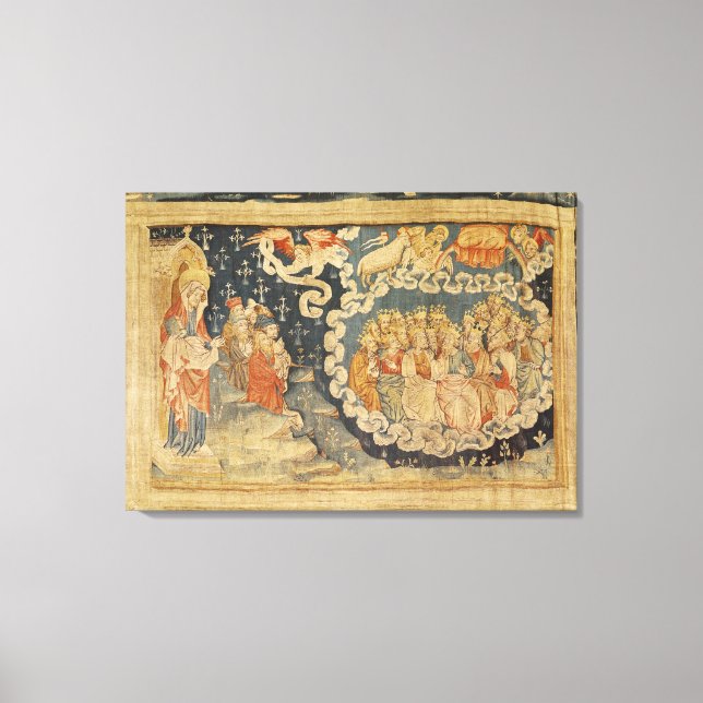 The Ascension of the Lamb Canvas Print (Front)