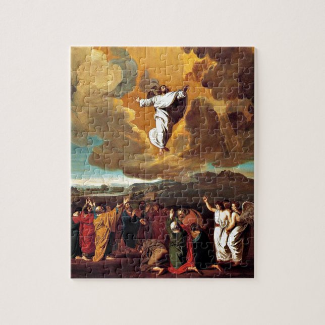 The Ascension - Painting by John Singleton Copley Jigsaw Puzzle (Vertical)