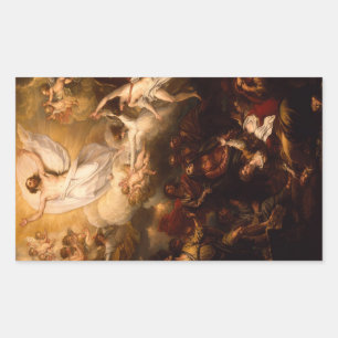 'The Ascension' Rectangular Sticker
