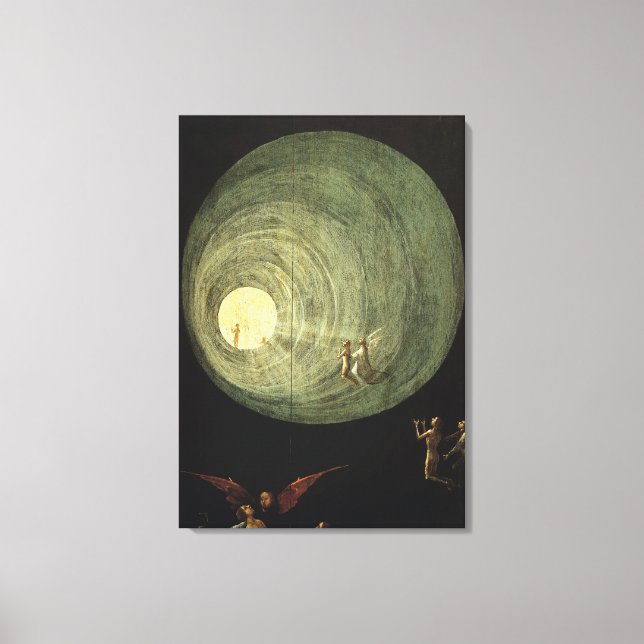 The Ascent of the Blessed Canvas Print (Front)