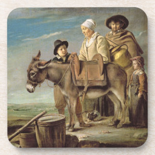 The Ass (oil on canvas) Coaster