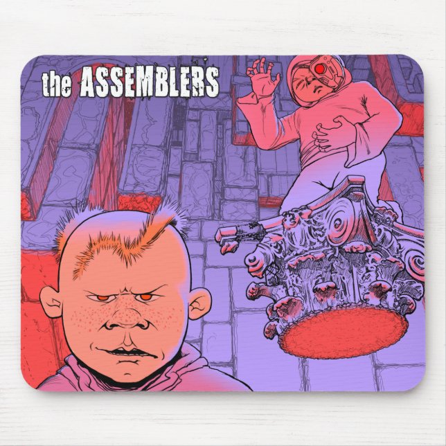 The Assemblers mouse pad (Front)