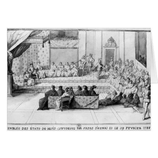 The Assembly of the Blois Estates (Front Horizontal)