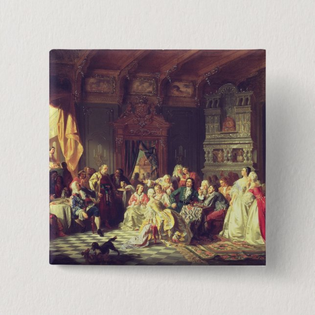 The Assembly under Peter the Great 15 Cm Square Badge (Front)