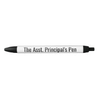 The Asst Principal's Pen Funny Asst Principal Gift