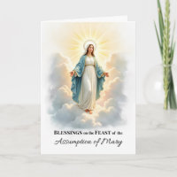 The Assumption of Mary God's Peace and Blessings