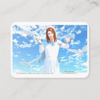 The Assumption of Mary into Heaven Calling Card