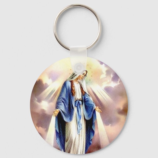 The Assumption of Mary Key Ring (Front)