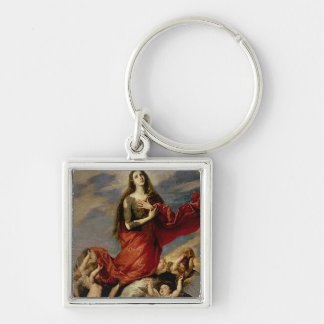 The Assumption of Mary Magdalene, 1636 Key Ring (Front)