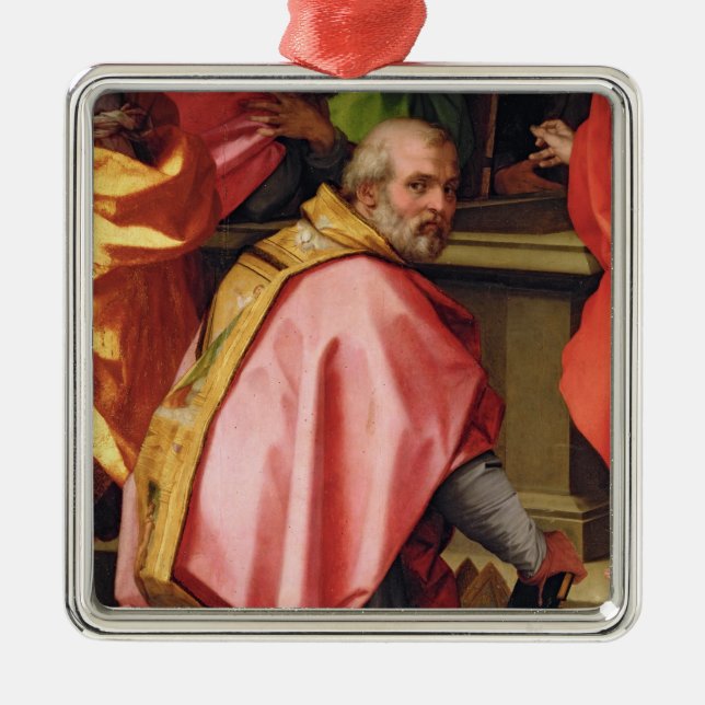 The Assumption of Mary Metal Tree Decoration (Front)