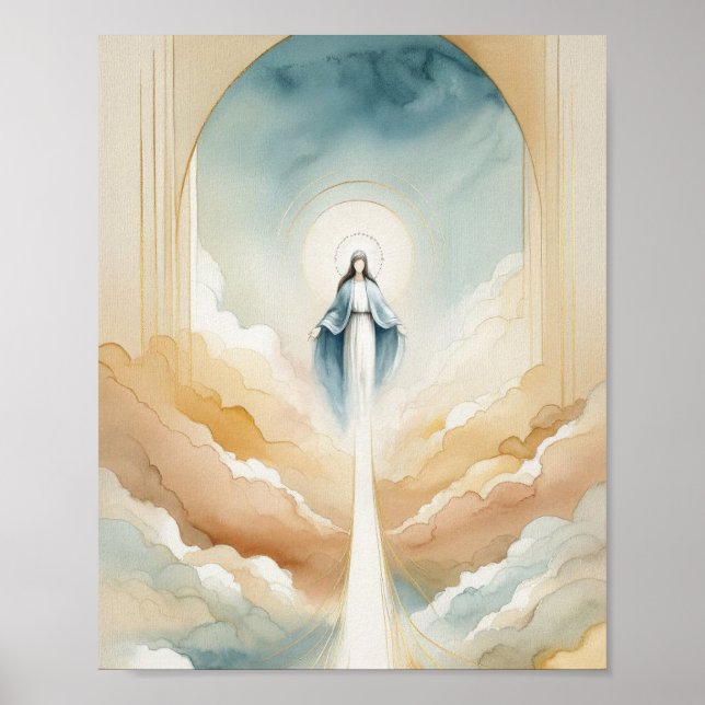 The Assumption of Mary Poster (Front)
