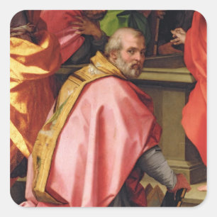 The Assumption of Mary Square Sticker