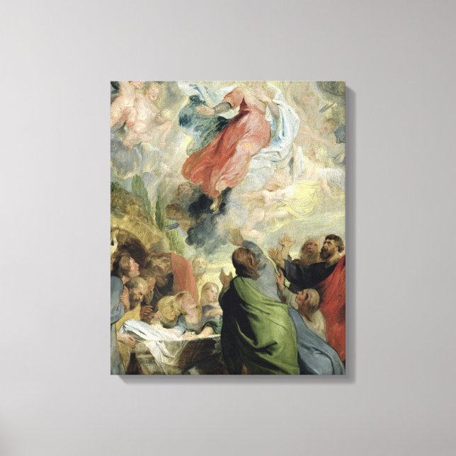 The Assumption of the Virgin Mary Canvas Print (Front)
