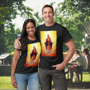 The Assumption of Virgin Mary   Bible Verse Black T-Shirt