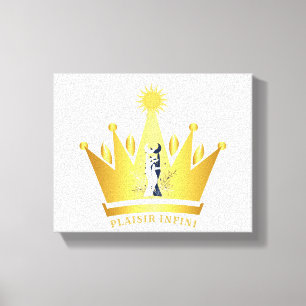 The Astral Crown of PLEASURE INFINITE Canvas Print