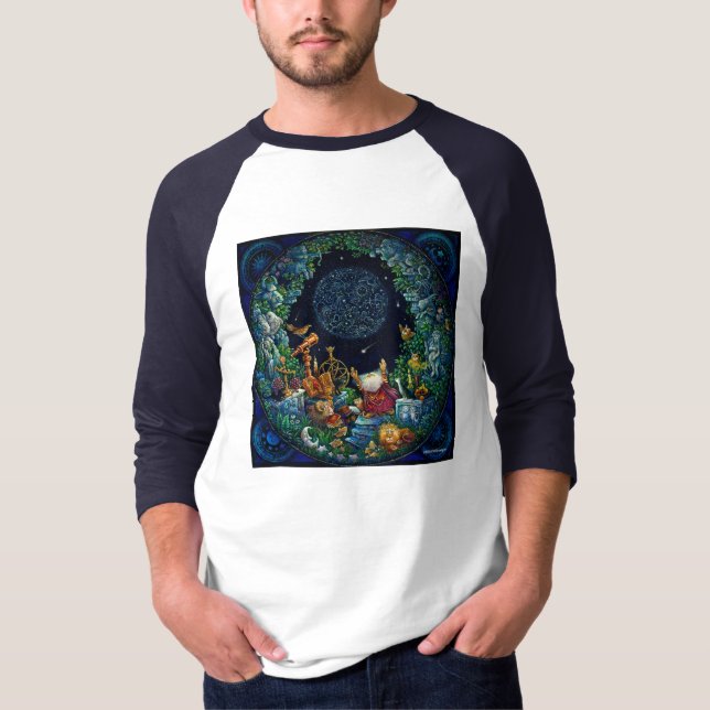 The Astrologer by Bill Bell/artlicensing.com T-Shirt (Front)