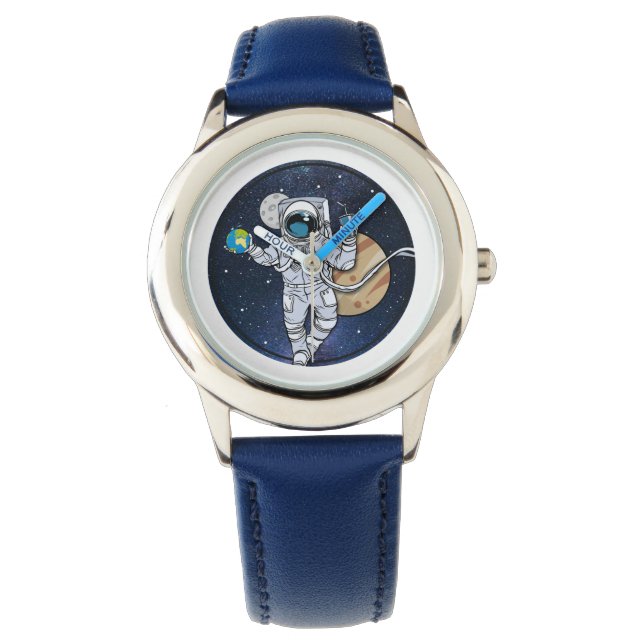 The Astronaut enjoys in space ( watch) Watch (Front)