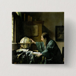 The Astronomer, 1668 15 Cm Square Badge
