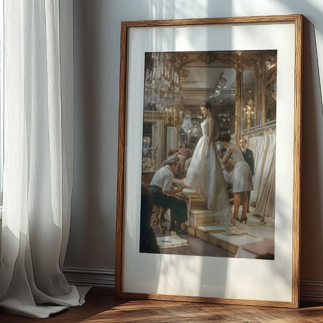 The Atelier: A Timeless Haute Couture Fitting Poster (Creator Uploaded)