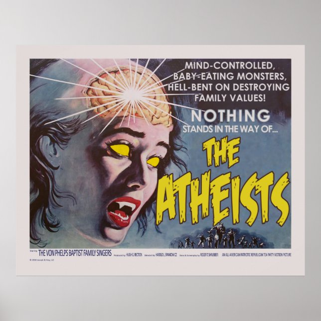The Atheists Spoof Movie Poster (Front)