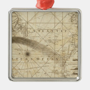 The Atlantic Ocean Metal Tree Decoration