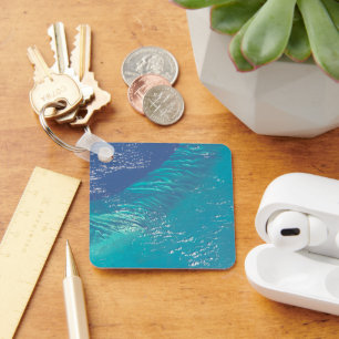 The Atlantic Ocean Off The Coast Of The Bahamas Key Ring