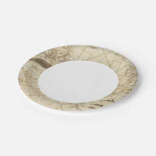 The Atlantic Ocean Paper Plate