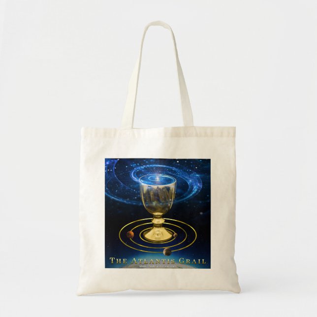 The Atlantis Grail - Budget Tote Bag (Front)