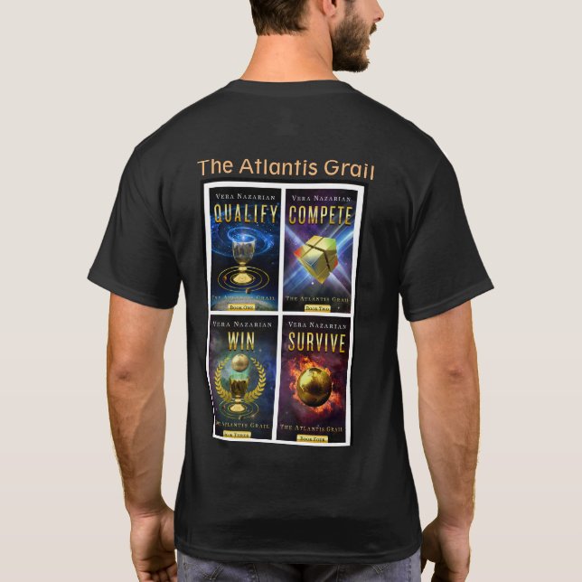 The Atlantis Grail - Dragon Award 2018 Finalist T-Shirt (Back)