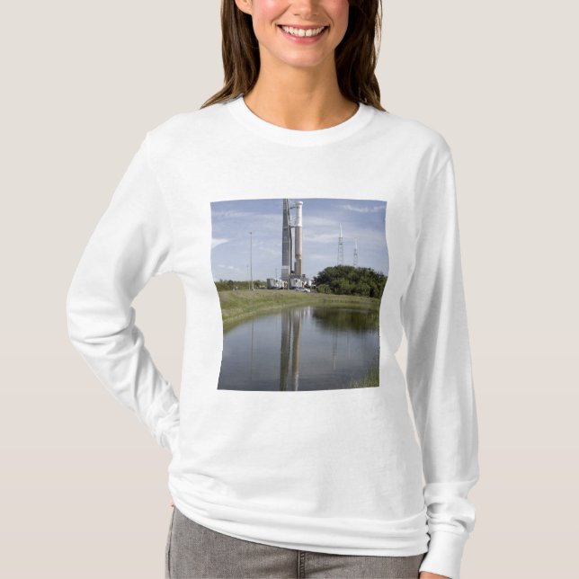 The Atlas V/Centaur arrives on the launch compl T-Shirt (Front)