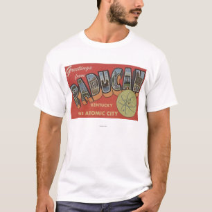 The Atomic City - Large Letter Scenes T-Shirt