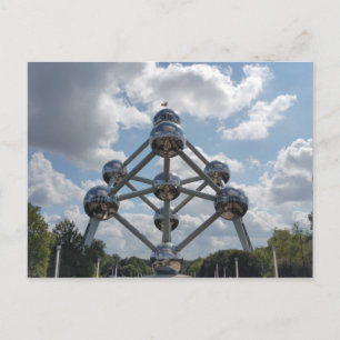 The Atomium Building, Brussels, Belgium Postcard