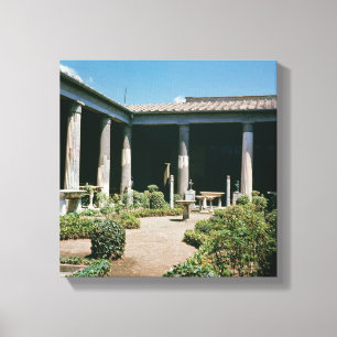 The Atrium, House of the Vettii Canvas Print