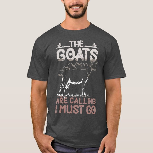 The ats Are Calling I Must T-Shirt (Front)