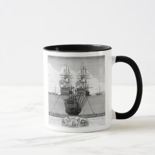 The Attempt made to Salvage the HMS Royal Mug