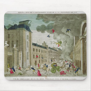 The Attempted Assassination of Napoleon Bonaparte Mouse Pad