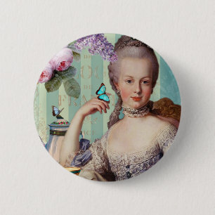 Thé au Petit Trianon 6 Cm Round Badge