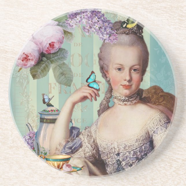Thé au Petit Trianon Coaster (Front)