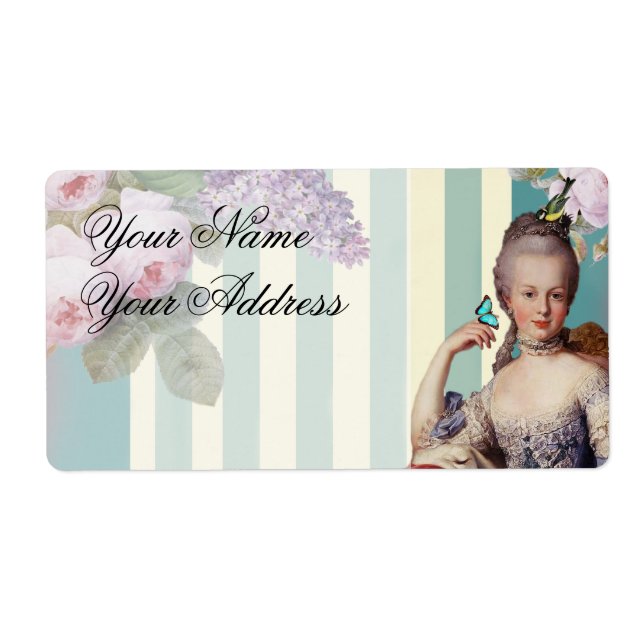 Thé au Petit Trianon personal address (Front)