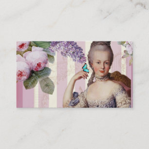 Thé au Petit Trianon – rose Business Card