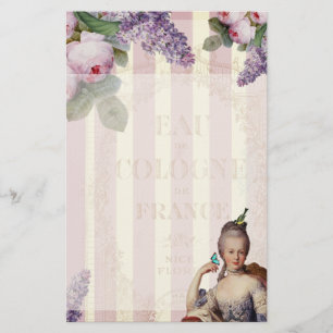 Thé au Petit Trianon – rose, personal Stationery