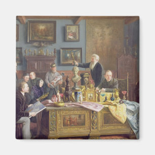 The Auction, 1910 Magnet
