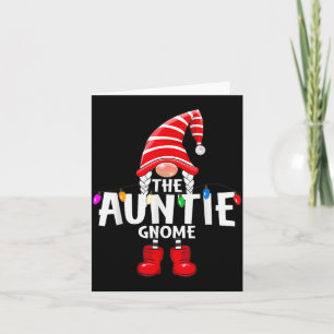 The Auntie Gnome Christmas Matching Pajama  Card