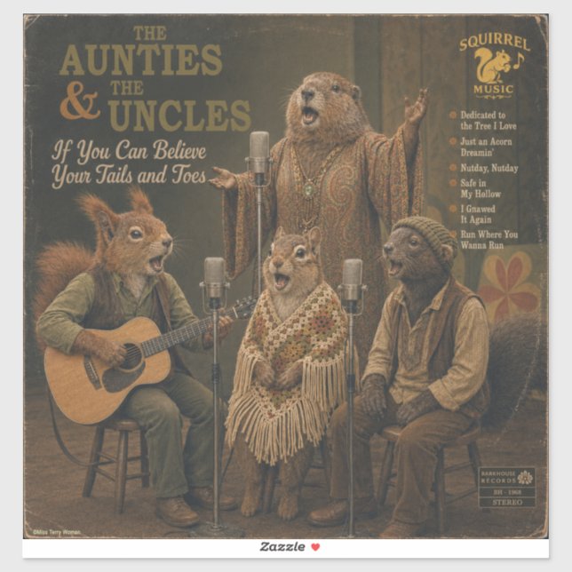 The Aunties & the Uncles: a Parody (Sheet)
