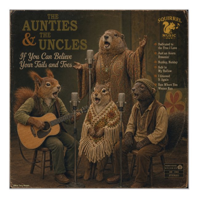 The Aunties & the Uncles: a Parody Poster (Front)