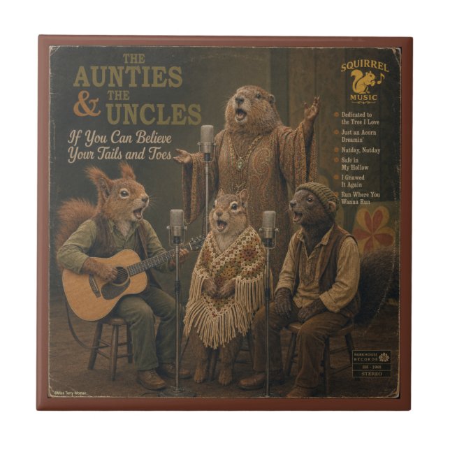 The Aunties & the Uncles: a Parody Tile (Front)