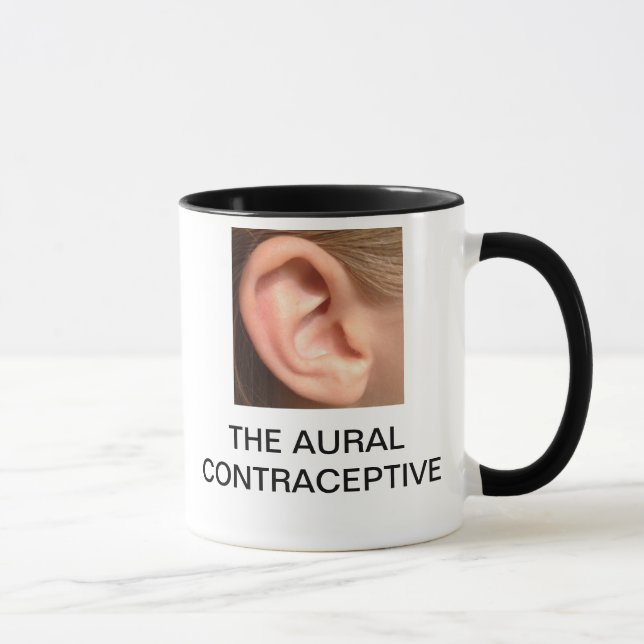 THE AURAL CONTRACEPTIVE MUG (Right)