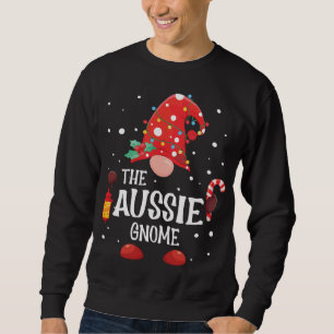 The Aussie Gnome Matching Family Christmas Gnome P Sweatshirt