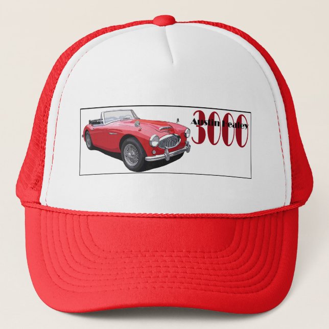 The Austin Healey 3000 Trucker Hat (Front)